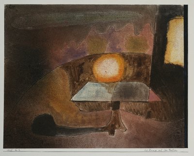 Lampa na terase od Paul Klee