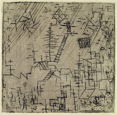 Kouzelník v dubnu od Paul Klee