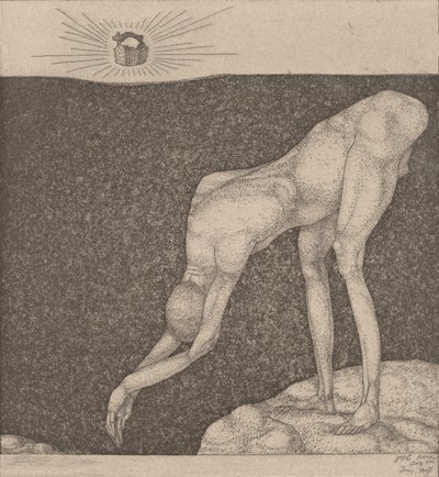 Monarchista, 1904. od Paul Klee