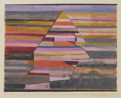 Pyramidový klaun od Paul Klee