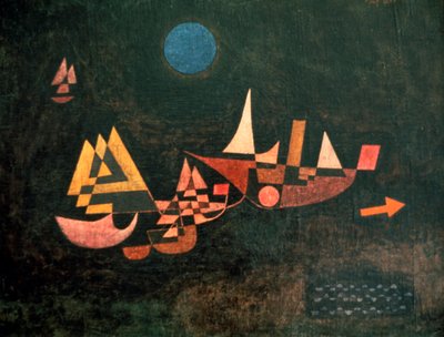 Lodě vyplouvají, 1927 od Paul Klee