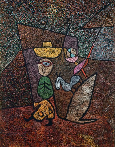 Putovní cirkus od Paul Klee