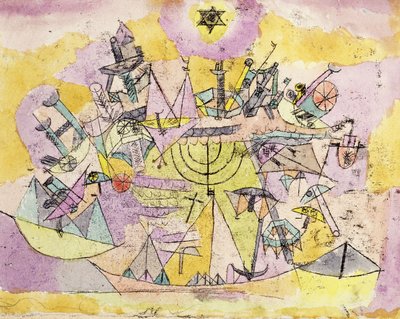 Nešťastné lodě; Velikonoce lodí od Paul Klee