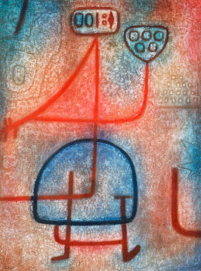 Krásná zahradníka (olej na plátně) od Paul Klee