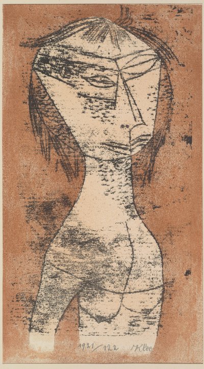 Svatý vnitřního světla, 1921. od Paul Klee