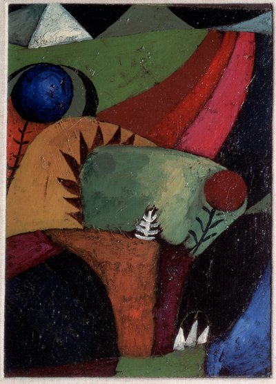 Tři zvonky - Malování od Paul Klee