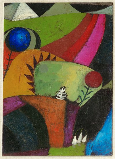 Tři bílé zvonky (dýchání) od Paul Klee