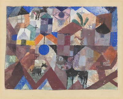 Tiergarten, 1918. od Paul Klee
