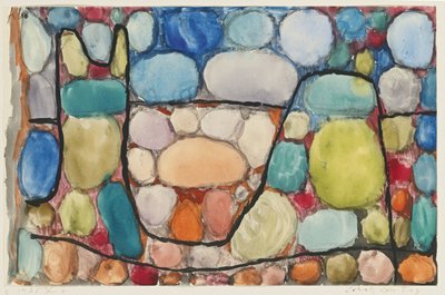 Poklad nad zemí Poklad nad dnem, 1935 od Paul Klee