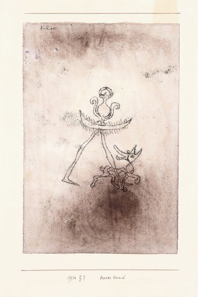 Věrný pes od Paul Klee
