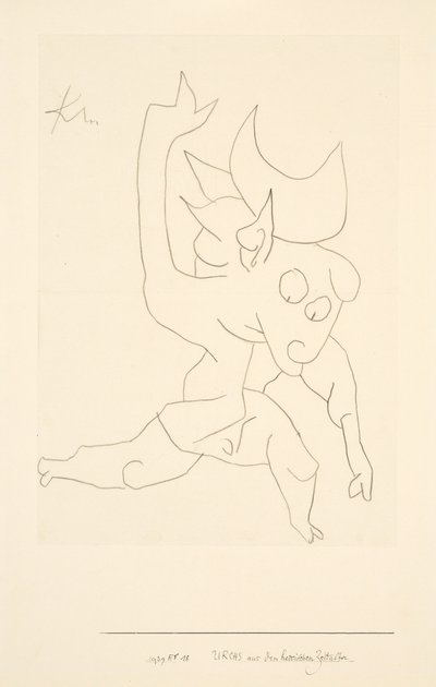 Urchs z Heroic Age, 1939. od Paul Klee