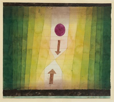 Vor dem Blitz Before the Lightning, 1923. od Paul Klee