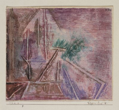 Cesty v písku II od Paul Klee
