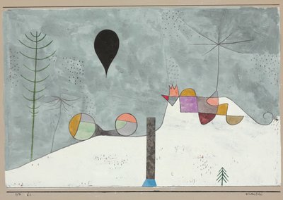 Zimní obrázek; Winterbild od Paul Klee