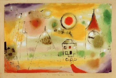 Zimní den krátce před polednem od Paul Klee