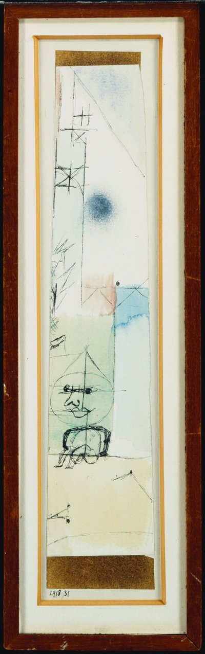 Mladý Pierrot od Paul Klee