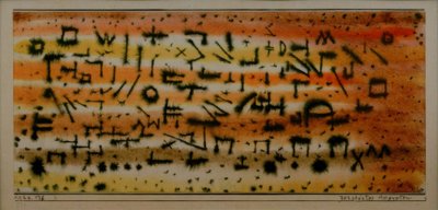 Zničený Egypt od Paul Klee