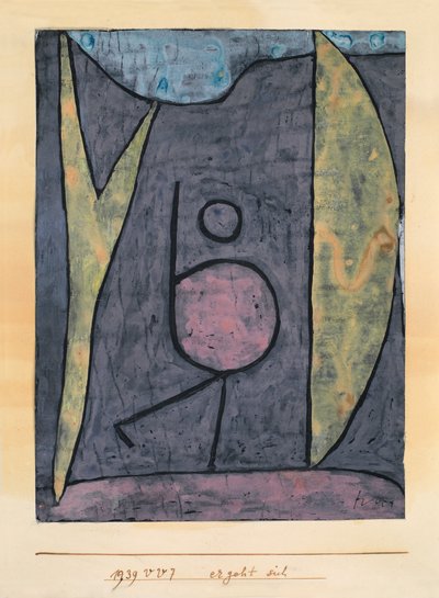 se stane, 1939 od Paul Klee