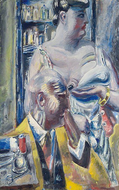 Paní u doktora I; Dáma beim Arzt I od Paul Kleinschmidt
