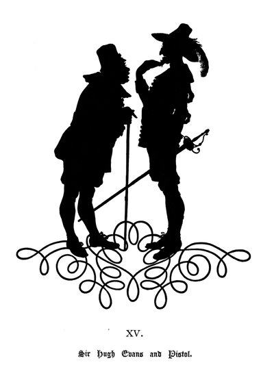 Sir Hugh Evans a pistole od Paul Konewka