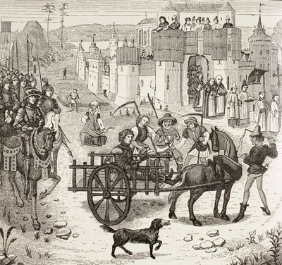 Infant Ferdinand Portugalský, hrabě flanderský od Paul Lacroix