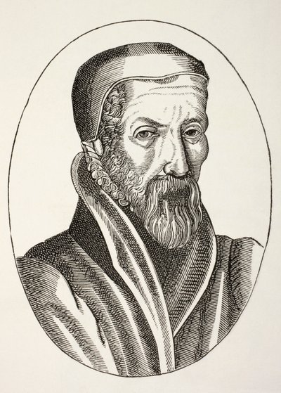 John Knox C. 1510 až 1572. Skotský duchovní, vůdce protestantské reformace a zakladatel presbyteriánské denominace. od Paul Lacroix