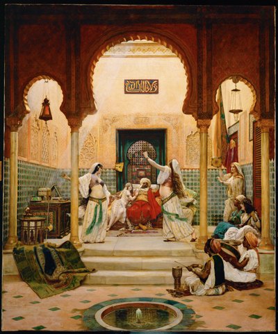 Les almees (olej na plátně) od Paul Louis Bouchard