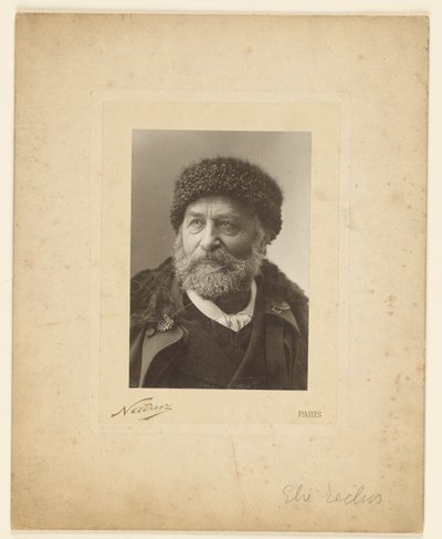 Élie [Élisèe] Reclus od Paul Nadar