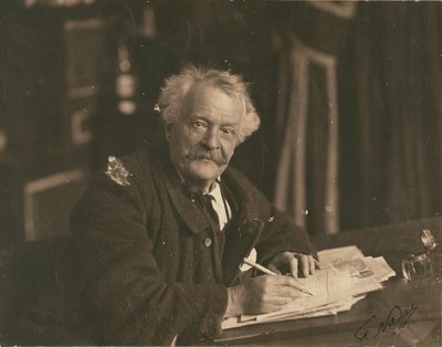 [Félix Nadar sedí u psacího stolu] od Paul Nadar