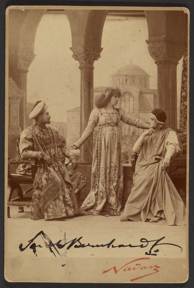 [Sarah Bernhardt jako Gismonda] od Paul Nadar