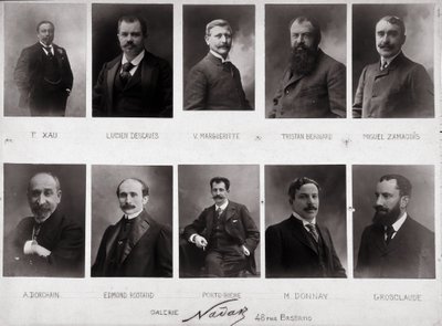 Deset portrétů od Paula Nadara (č/b foto) od Paul Nadar