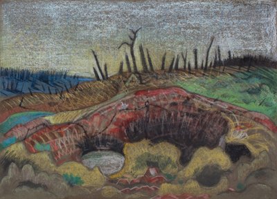 Farma, Wytschaete od Paul Nash