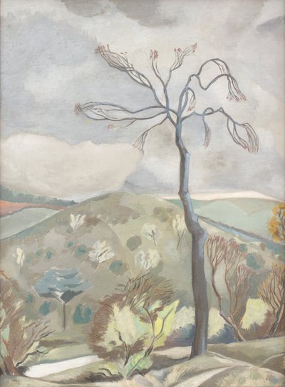 Podzimní krajina od Paul Nash