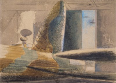 Bomber Lair, Egg a Finn od Paul Nash
