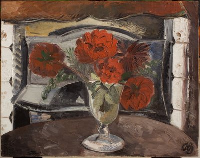 Jiřiny od Paul Nash