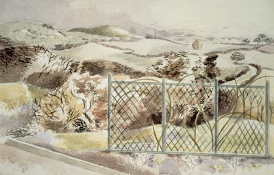 Icknieldova cesta od Paul Nash