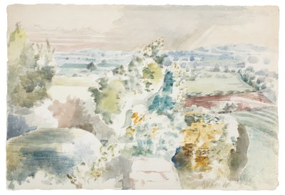 Krajina směrem k Bredonu od Paul Nash