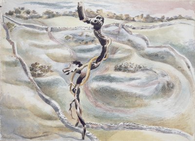 Objekt ve Scarbank od Paul Nash