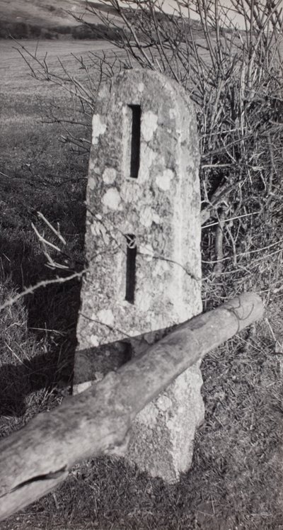 Stone Post od Paul Nash