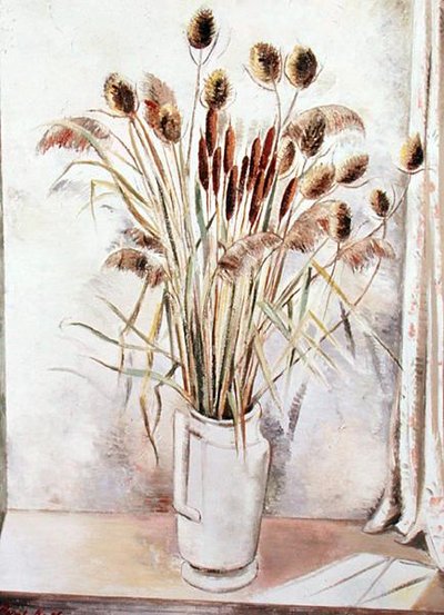 Bullrushes od Paul Nash