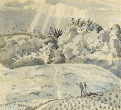 Polní cesta od Paul Nash
