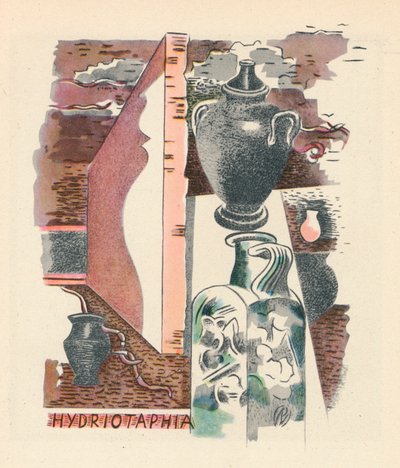 Malíř jako ilustrátor, 1932, 1946 od Paul Nash
