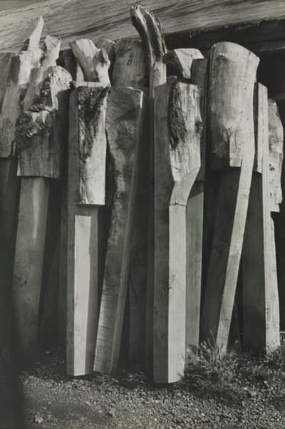 Totemy, Stará loděnice, Žito od Paul Nash