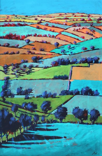 Rodge Hill (akryl na palubě) od Paul Powis