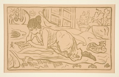 Prodloužená dívka od Paul Elie Ranson