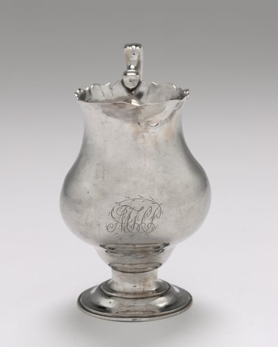 Krémový džbán, kolem roku 1765 od Paul Revere