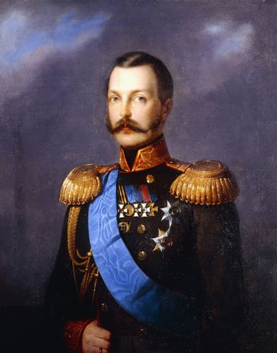 Portrét cara Alexandra II od Paul Rizzoni