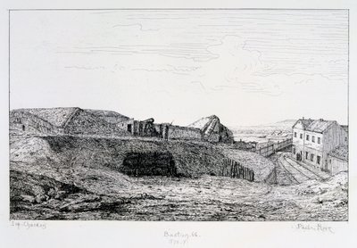 Bastion 66, obléhání Paříže, 1870-1871 od Paul Roux