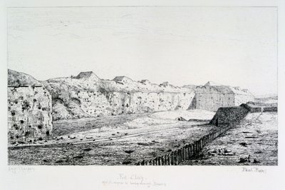 Fort dIssy, obléhání Paříže, 1870-1871 od Paul Roux
