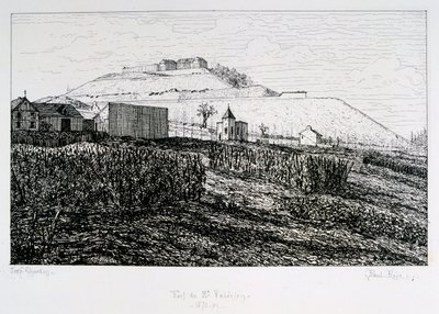 Fort du Mont Valerien, Vítězství Paříže, 1870-1871 od Paul Roux